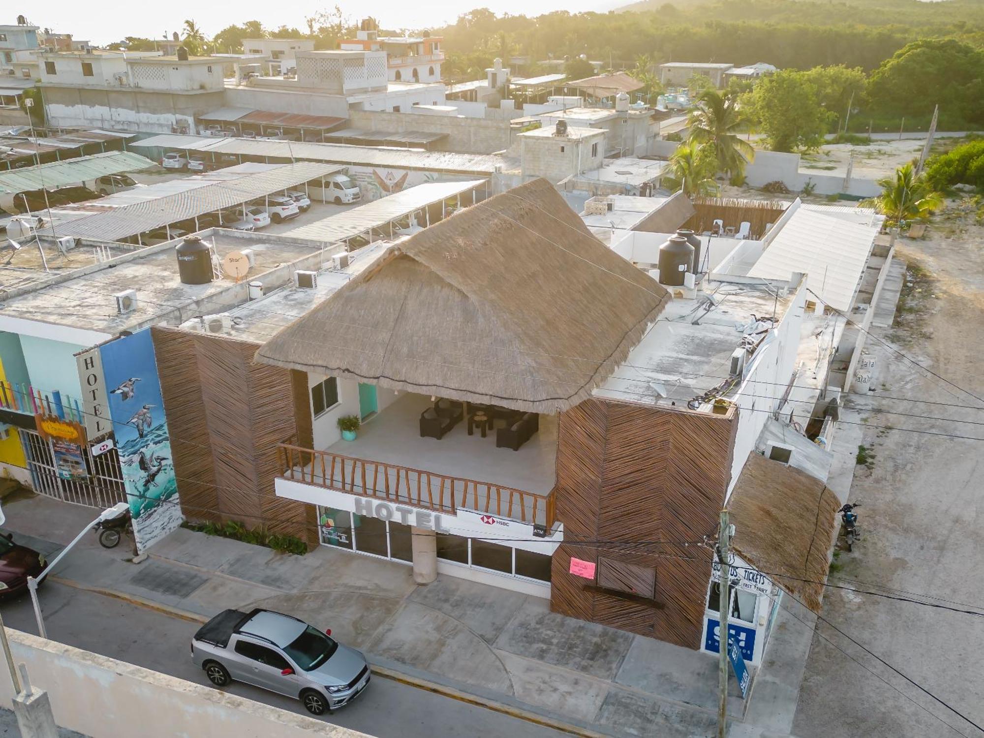 Hotel Pelicano Chiquila Exterior foto